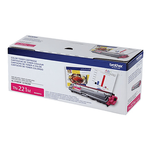 Cartucho de tóner Brother TN221M color magenta