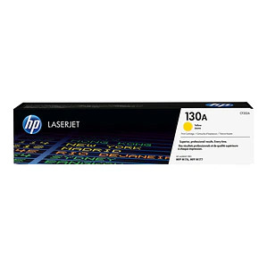 Cartucho de Toner HP 130A color amarillo original LaserJet (CF352A)