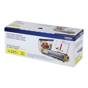 Cartucho de tóner Brother TN221Y color amarillo