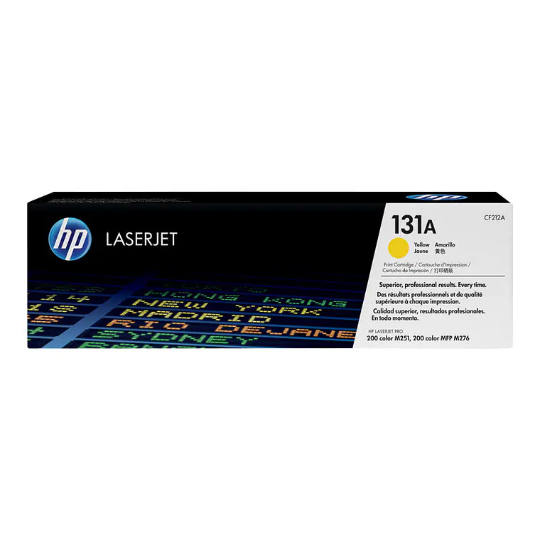 HP 131A - amarillo - original - LaserJet - cartucho de tóner (CF212A) 1