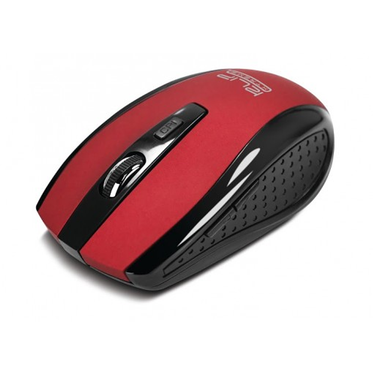 Klip Xtreme Klever mouse optical inalámbrico con 6-botones | nano USB (rojo) 1