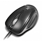 Mouse XTech con cable USB | 3 botones - Negro Optico - Miniatura 2