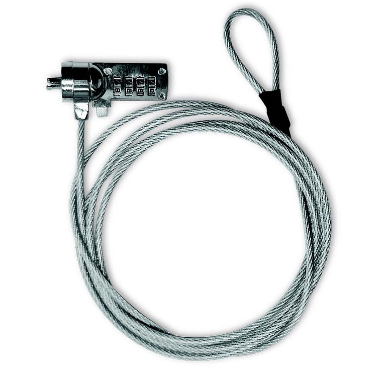 Cable de Seguridad para Notebook Xtech 6 FT XTA-110 1