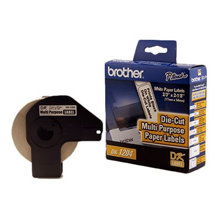 Brother DK1204 - etiquetas para usos múltiples - 17 x 54.3 mm 1