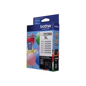 Cartucho de tinta Brother LC203BK XL color negro 
