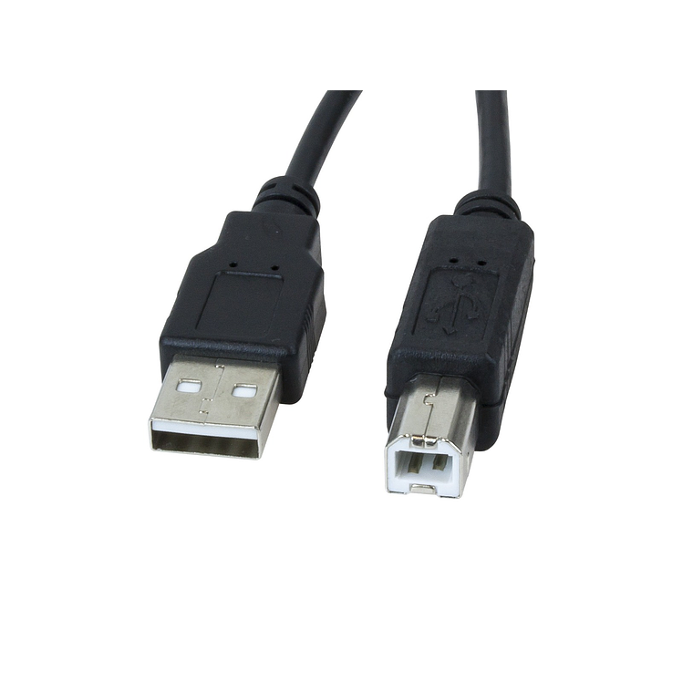 CABLE DE IMPRESORA USB 2.0 TiPO A MACHO 3.0 METROS - 4 pin USB Type B - 4 pin USB Type A - 2.0 1