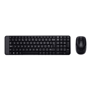 Teclado + Mouse Logitech Wireless Combo MK220 