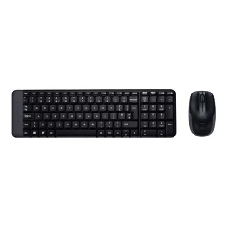 Teclado + Mouse Logitech Wireless Combo MK220  1