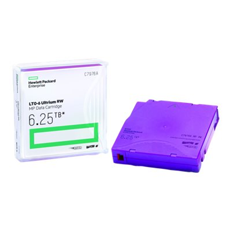 HPE Ultrium RW Data Cartridge - LTO Ultrium 6 x 1 - soportes de almacenamiento 1
