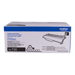 Cartucho de toner Brother TN750 Negro