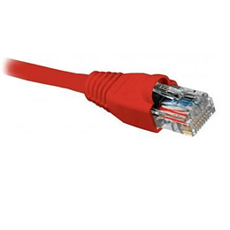 Cable Patch Nexxt Solutions RJ-45 (90cm, UTP, Cat6, Rojo)