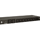 Tripp Lite PDU Metered 200V - 240V 20A 8 C13; 2 C19 C20 Horizontal 1URM - horizontal rackmount - unidad de distribución de potencia - 3.8 kW - Miniatura 1