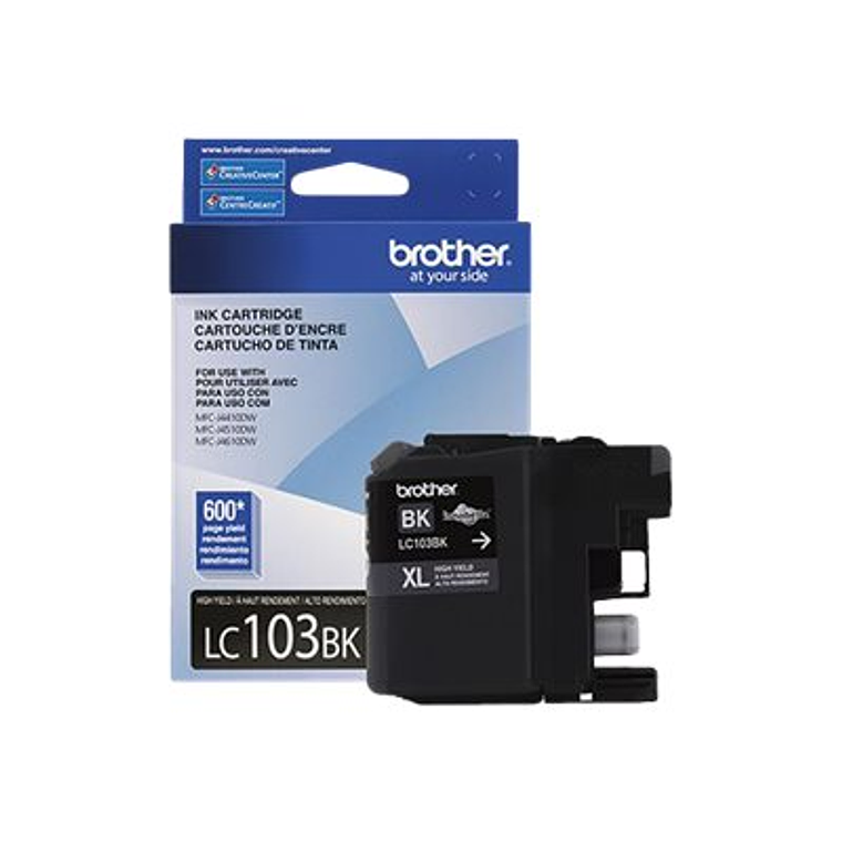 Cartucho de tinta Brother LC103BK color negro 1