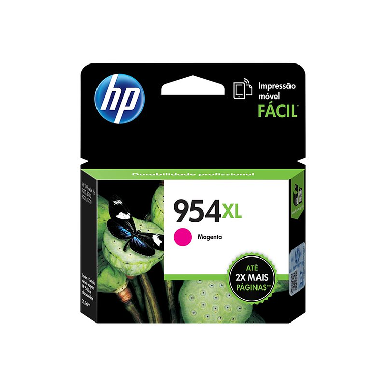 Cartucho de tinta HP 954XL Color Magenta alto rendimiento L0S65AL 1
