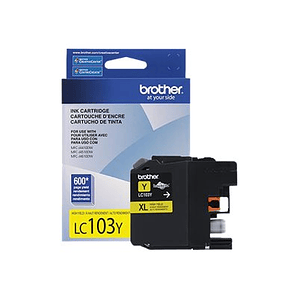 Cartucho de tinta Brother LC103Y color amarillo
