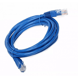 Nexxt Cable Patch Cord De Rj-45 A Rj-45 (3 Metros, Utp, Cat6, Azul)