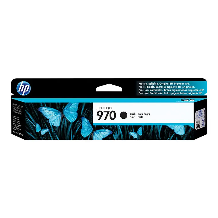 Cartucho de tinta HP 970 Color Negro original Officejet CN621AM 1