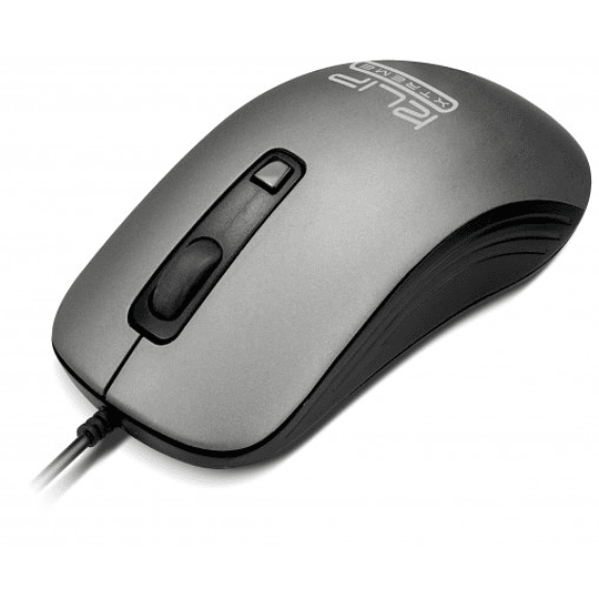 Mouse Klip Xtreme USB 1000/1600 DPI- Ambidiestro