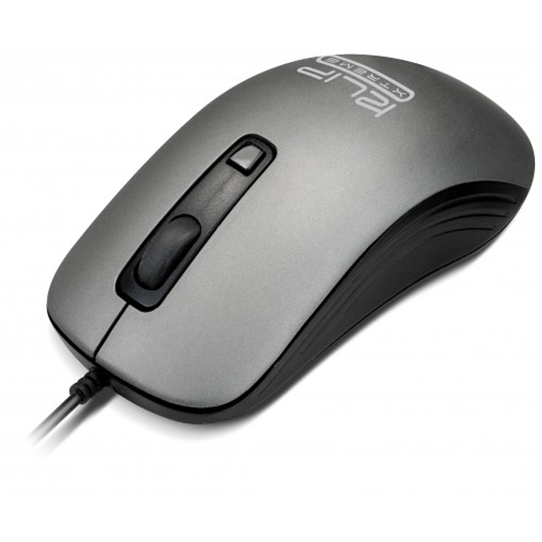 Mouse Klip Xtreme USB 1000/1600 DPI- Ambidiestro 1