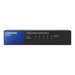 Switch 5 puertos 05b Linksys SE3005 - conmutador 10/100/1000 sin gestionar