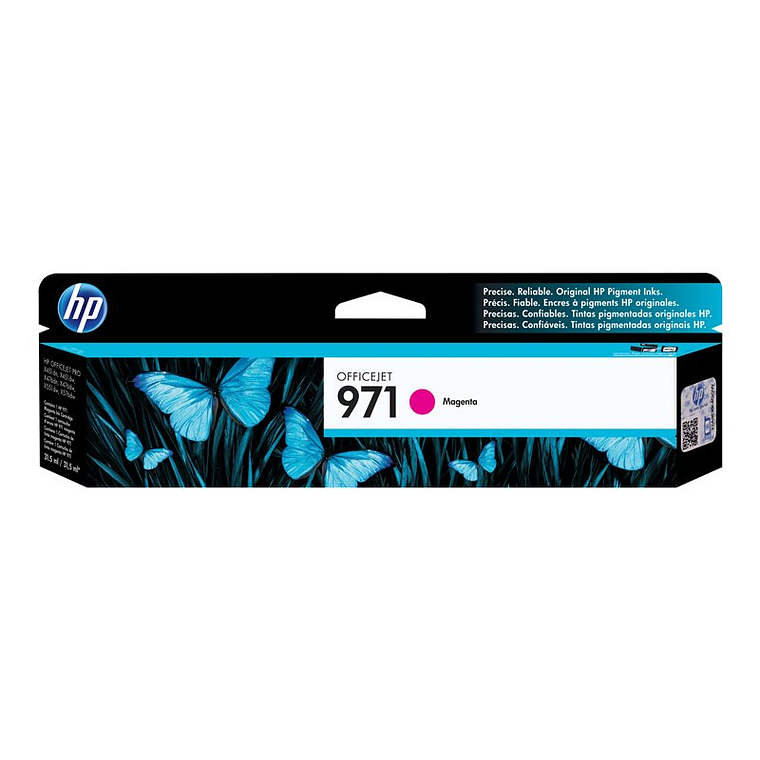 Cartucho de tinta HP 971 Color magenta CN623AM 1