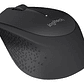 Logitech M280 - ratón - 2.4 GHz - negro - Miniatura 1