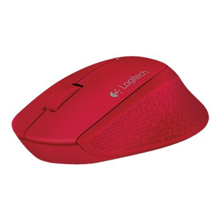 Mouse Inalambrico Logitech M280 Rojo Wireless 2.4GHz 1