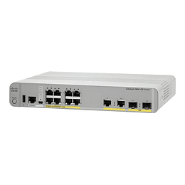 Switch 8 puertos Cisco Catalyst 2960CX-8PC-L - conmutador Gestionado montaje en rack