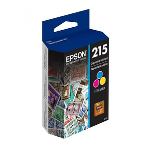 Cartucho de tinta Epson 215 Colores (cian, magenta, amarillo) 