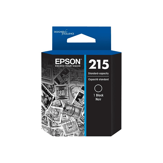 Epson 215 - negro - original - cartucho de tinta