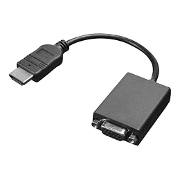 Lenovo adaptador de vídeo - HDMI / VGA - 20 cm