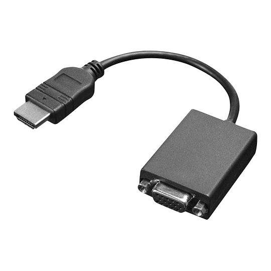 Lenovo adaptador de vídeo - HDMI / VGA - 20 cm