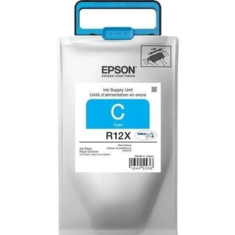 Bolsa de Tinta Epson R12X DURABrite (Cyan, Alta Capacidad) 1