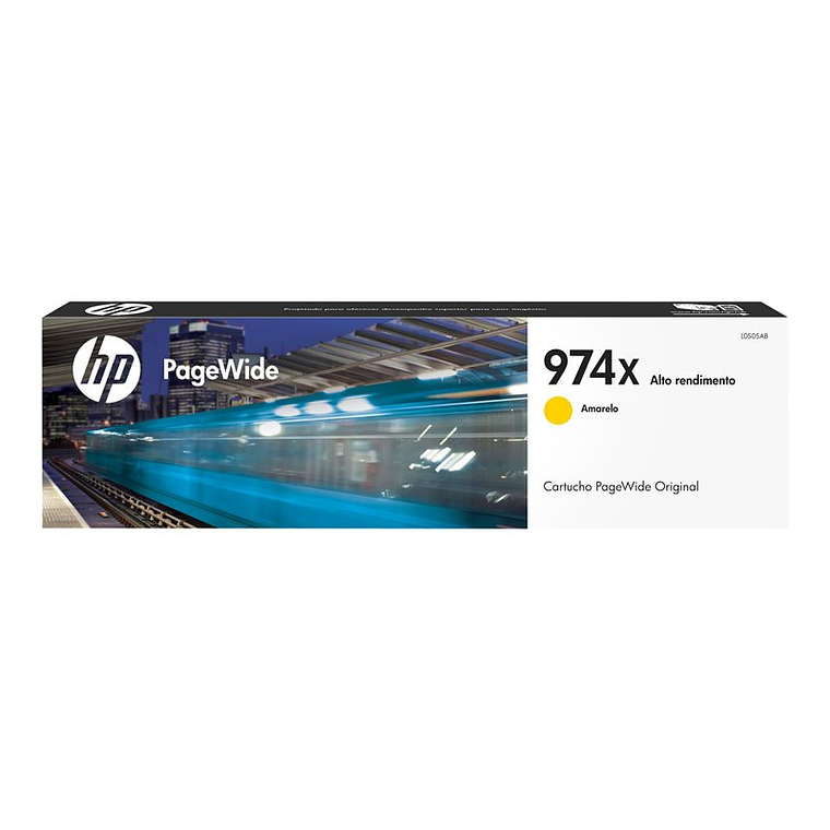 Cartucho de Tinta HP 974X Amarillo PageWide L0S05AL 1