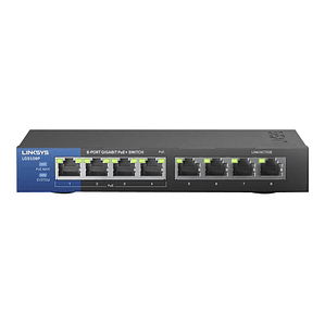 Switch 8 puertos Linksys Business LGS108P - conmutador sin gestionar