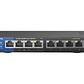 Switch 8 puertos Linksys Business LGS108P - conmutador sin gestionar - Miniatura 1