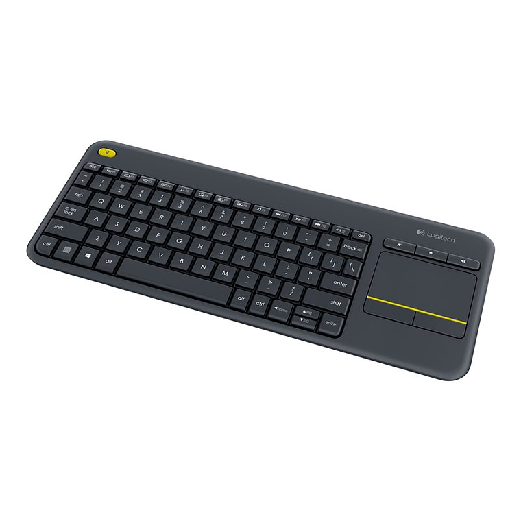 Logitech Wireless Touch Keyboard K400 Plus - teclado - con panel táctil - negro 1
