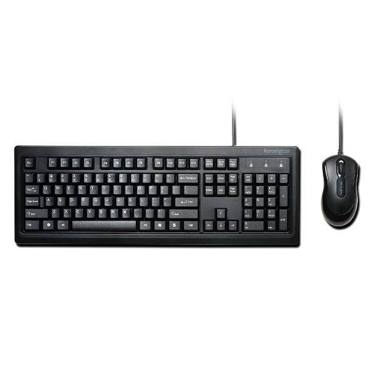 Kensington Kit Teclado Mouse Alámbrico - negro 1