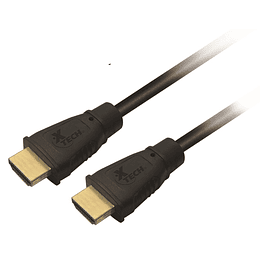 Xtech - Video / audio cable - Cable HDMI con conector macho a macho