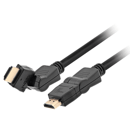 Xtech - Cable HDMI macho a HDMI macho giratorio y pivotante 1,8m