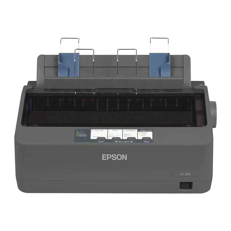 Impresora Epson LX 350 monocromo matriz de puntos 4
