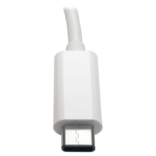 Tripp Lite Adaptador de red NIC de USB-C a Gigabit Ethernet de Tripp Lite 10/100/1000 Mbps blanco 