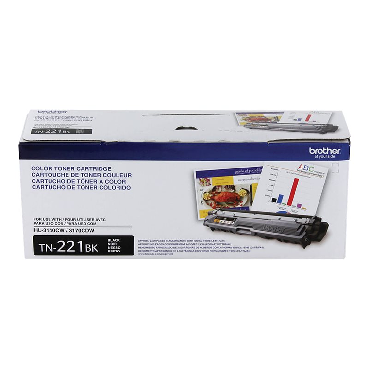 Cartucho de tóner Brother TN221BK negro 3