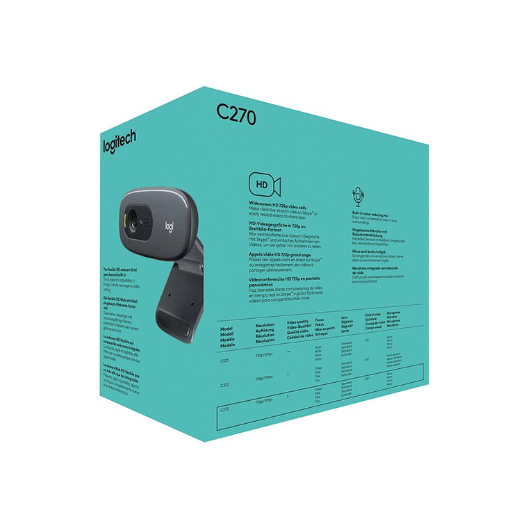 Logitech HD Webcam C270 - cámara web 7