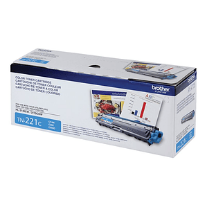 Cartucho de tóner Brother TN221C color cián