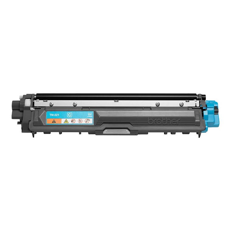 Cartucho de tóner Brother TN221C color cián 5