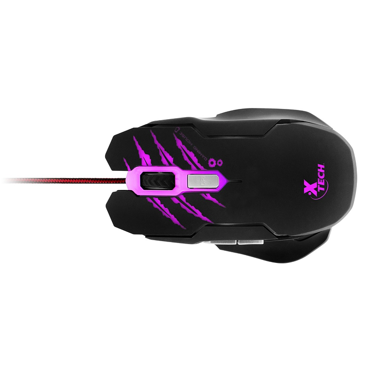 Mouse cableado USB - 6 Botones | 3200dpi 1