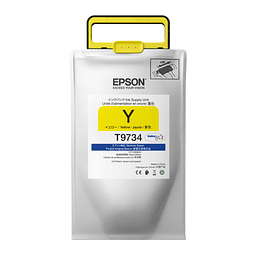 Bolsa de Tinta Epson T9734 color amarillo Gran capacidad 