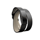 Correa doble de Cuero Fitbit - pulsera 16x9mm (para Inspire Negro) - Miniatura 2