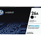 Cartucho de Tóner HP 26A negro original LaserJet (CF226A) - Miniatura 2
